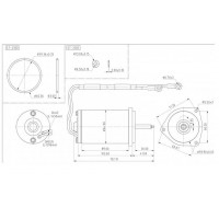 Moteur de Trim pour Yamaha 60CV 4T