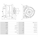 Εναλλάκτης Case IH C50-5