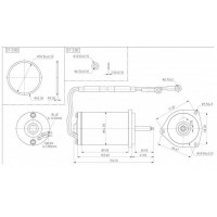 CS3-43880-00 Moteur de Trim Yamaha 40CV 2T et F40 F50