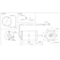 Moteur de Trim 69W-43880-00 Yamaha 70CV 4T